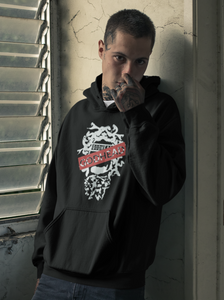 GODHEAD [Vandalized Facade] Black Hoodie