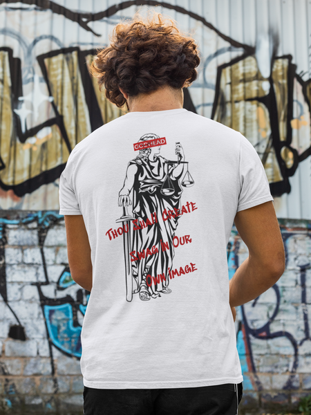 GODHEAD [Vandalized Justice] T-Shirt – GodHead Creations