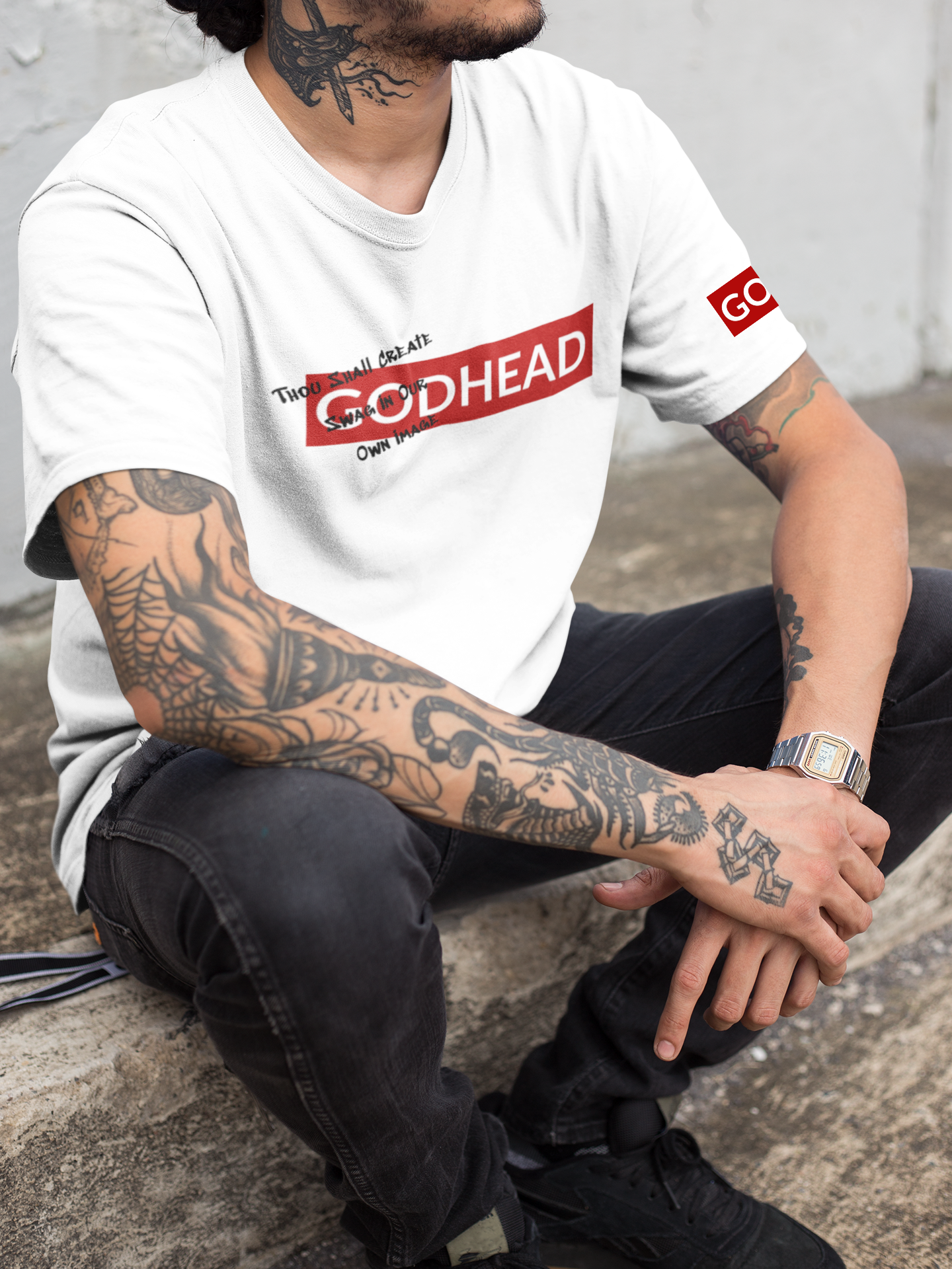 GODHEAD [Vandalized Justice] T-Shirt